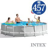 INTEX(インテックス)多角形プリズムフレームプールPF1542【 457 × 107 cm】Prism Frame Pool セット