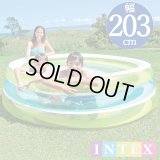 INTEX(インテックス)丸形クリスタルプールTP203【 203 × 51 cm】Swim Center See Through Pool