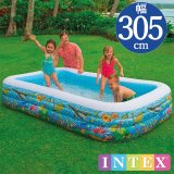 INTEX(インテックス)長方形ファミリープールFS305【 305 × 183 × 56 cm】Swim Center Tropical Reef Family Pool