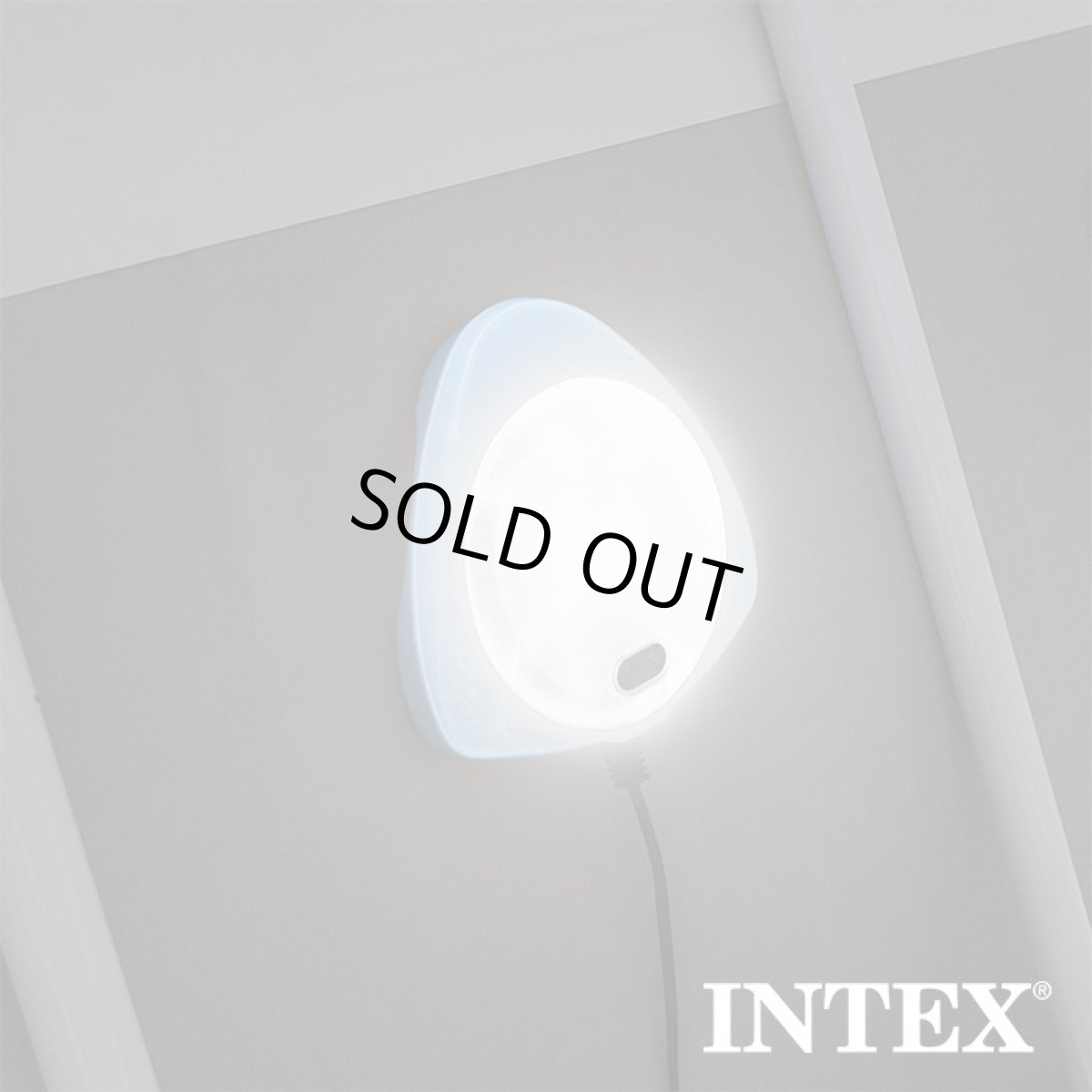 画像1: インテックス INTEX 取付式 LED プール ライト Magnetic LED Pool Wall Light (1)
