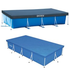 画像1: 長方形 プール カバー 各種 Rectangular Pool Covers インテックス INTEX ベストウェイ Bestway (1)