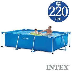 画像: INTEX(インテックス) 長方形フレームプールRF760【 220 × 150 × 60 cm】Rectangular Frame Pool