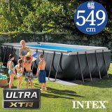画像: INTEX(インテックス)長方形ウルトラフレームプールUMP91852【 549 × 274 × 132 cm】Ultra Frame Pool セット