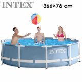 画像: INTEX(インテックス)多角形プリズムフレームプールPF1230【 366 × 76 cm】Prism Frame Pool