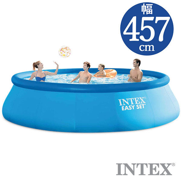  INTEX（インテックス）丸形イージーセットプール 457×107cm 26165 | 大型 | 大きなプール屋さん | 01