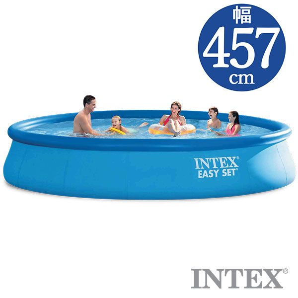 INTEX（インテックス）丸形イージーセットプール 457×84cm 28157 | 大型 | 大きなプール屋さん | 01